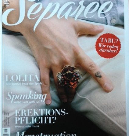 Cover Erotikmagazin Separee 1-2017